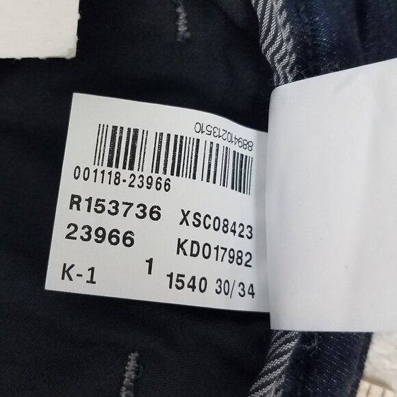 NEW 34 Heritage Men's 30x34 Charisma Relaxed Fit Jeans Rinse Rome in Dark Denim - Picture 10 of 13